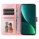 For Xiaomi 12 Pro Embossed Sunflower Leather Phone Case(Pink)