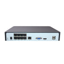 ESCAM PVR608 HD 1080P 8CH H.265 Humanoid POE NVR Security System(EU Plug)