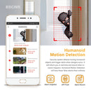 ESCAM PVR608 HD 1080P 8CH H.265 Humanoid POE NVR Security System(EU Plug)