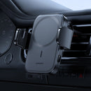 JOYROOM JR-ZS295 15W Mechanical Magnetic Wireless Charger Air Vent Car Holder(Black)