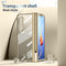 For Samsung Galaxy Z Fold4 Full Body Integrated Electroplating Hinge Phone Case with Pen Slot(Gold)