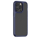 Carbon Fiber Texture Case For iPhone 14 Pro Max(Blue)