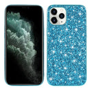 Glitter Powder TPU Phone Case For iPhone 14(Blue)