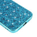 Glitter Powder TPU Phone Case For iPhone 14(Black)