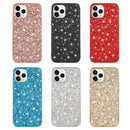 Glitter Powder TPU Phone Case For iPhone 14 Max(Rose Gold)