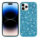 Glitter Powder TPU Phone Case For iPhone 14 Pro(Blue)