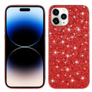 Glitter Powder TPU Phone Case For iPhone 14 Pro(Red)