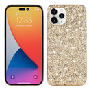 Glitter Powder TPU Phone Case For iPhone 14 Pro Max(Gold)