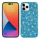 Glitter Powder TPU Phone Case For iPhone 14 Pro Max(Blue)