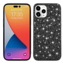 Glitter Powder TPU Phone Case For iPhone 14 Pro Max(Black)