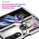 For Samsung Galaxy Z Fold4 Shockproof TPU + PC Phone Case(Silver)