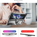 For Samsung Galaxy Z Fold4 Shockproof TPU + PC Phone Case(Silver)