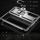 For Samsung Galaxy Z Fold4 Shockproof TPU + PC Phone Case(Silver)