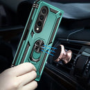 For Samsung Galaxy Z Fold4 Shockproof TPU + PC Phone Case(Dark Green)