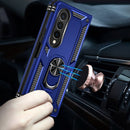 For Samsung Galaxy Z Fold4 Shockproof TPU + PC Phone Case(Blue)