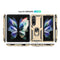 For Samsung Galaxy Z Fold4 Shockproof TPU + PC Phone Case(Gold)