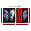 For Samsung Galaxy Z Fold4 Shockproof TPU + PC Phone Case(Red)