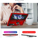 For Samsung Galaxy Z Fold4 Shockproof TPU + PC Phone Case(Red)
