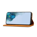 For Samsung Galaxy S20+ Calf Texture Horizontal Flip Leather Phone Case(Khaki)