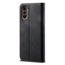 For Huawei Nova 10 4G Denim Texture Casual Style Horizontal Flip Leather Case(Black)
