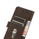 For Huawei nova 10 Pro KHAZNEH Matte Texture Leather Phone Case(Brown)