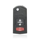 Car Key Shell Cover for Mazda, Style:2+1 Button with Letter