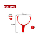 4 in 1 Car Steering Wheel M1 M2 Button Engine Start Stop OFF Buttons for BMW F20 M-sport 2015-2018(Red)