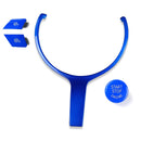 4 in 1 Car Steering Wheel M1 M2 Button Engine Start Stop OFF Buttons for BMW F20 M-sport 2015-2018(Blue)