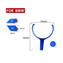 4 in 1 Car Steering Wheel M1 M2 Button Engine Start Stop OFF Buttons for BMW F20 M-sport 2015-2018(Blue)