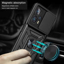 For Xiaomi Poco X4 GT Sliding Camera Design TPU + PC Phone Case(Gold)