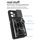 For Xiaomi Poco X4 GT Sliding Camera Design TPU + PC Phone Case(Black)