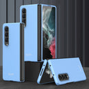 For Samsung Galaxy Z Fold4 GKK Ultra-thin All-inclusive Shockproof Phone Case(Blue)
