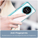 For Honor Magic4 Lite Colorful Series Acrylic + TPU Phone Case(Transparent Blue)
