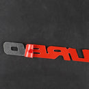 Car Carbon Fiber Body Random Decorative Stickers(Black)