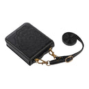 For Samsung Galaxy Z Fold4 Mandala Embossing Fold Leather Phone Case(Black)