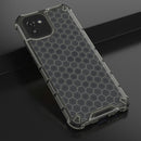 For Samsung Galaxy A03 EU Version Honeycomb PC + TPU Phone Case(Black)