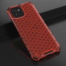 For Samsung Galaxy A03 EU Version Honeycomb PC + TPU Phone Case(Red)