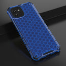For Samsung Galaxy A03 EU Version Honeycomb PC + TPU Phone Case(Blue)