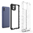 For Samsung Galaxy A03 EU Version Honeycomb PC + TPU Phone Case(White)