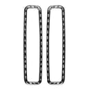 Car Carbon Fiber B-pillar Air Outlet Decorative Sticker for Porsche Panamera 2010-2016, Left and Right Drive