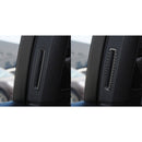 Car Carbon Fiber B-pillar Air Outlet Decorative Sticker for Porsche Panamera 2010-2016, Left and Right Drive