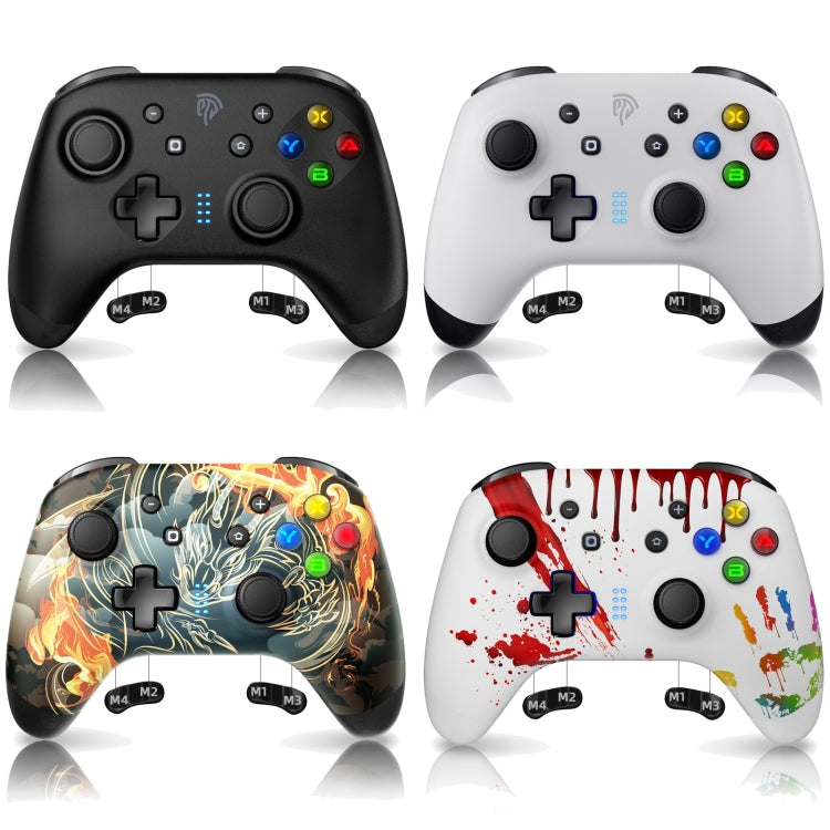 EasySMX ESM-9124 Wireless Game Console Gamepad for PC / Phone / Android / Switch(Handprint)