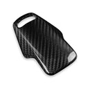 Car Carbon Fiber Center Control Knob Decorative Cover for Chevrolet Corvette C8 2020-2021