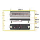 2 PCS Truck modified 40LED Two-color Running Water Turn Signal Light(Red White)