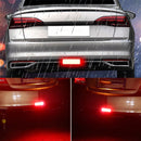 2 PCS Truck modified 40LED Two-color Running Water Turn Signal Light(Red White)