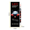 2 PCS Truck modified 40LED Two-color Running Water Turn Signal Light(Red Yellow)