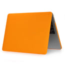 Laptop Matte Style Protective Case For MacBook Air 13.6 inch A2681 2022(Orange)