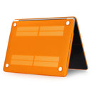 Laptop Matte Style Protective Case For MacBook Air 13.6 inch A2681 2022(Orange)