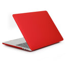 Laptop Matte Style Protective Case For MacBook Air 13.6 inch A2681 2022(Red)
