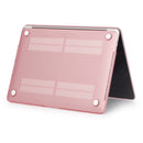 Laptop Matte Style Protective Case For MacBook Air 13.6 inch A2681 2022(Pink)